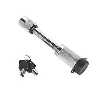 Dragkrok Lås Bogsering Rostfritt Stål Hulling Typ Låsande Dragkroksstift (Silver) (1st)