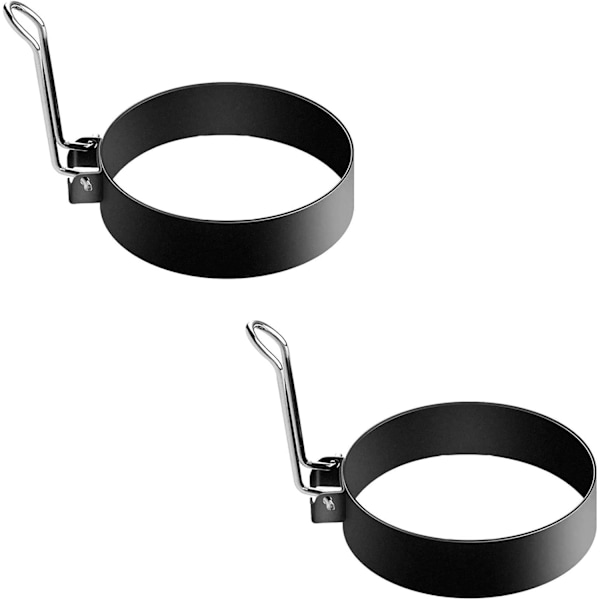 Lättanvända Matlagningsverktyg, Perfekta Runda Ägg Multifunktionella Matlagningstillbehör För Din Stekplatta, Non-stick Äggring i Rostfritt Stål, Tål Maskindisk