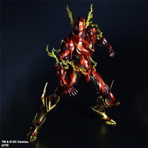 DC Hjältar Flash Actionfigur, Blixt-effektdelar, 25cm Höjd, Handgjord, Giftfri, Kvalitets PVC-Material, Dynamiska Poser, Idealisk För Anime