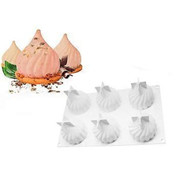 Nirvana Mousse Kakform Silikon Bakformar för Kakor - 3D Kakform DIY Dessertform