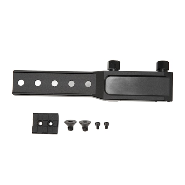 Rail Scope Mount SH720 Aluminiumlegering Rail Mount Basadapter Kit för Skytteverktyg Svart