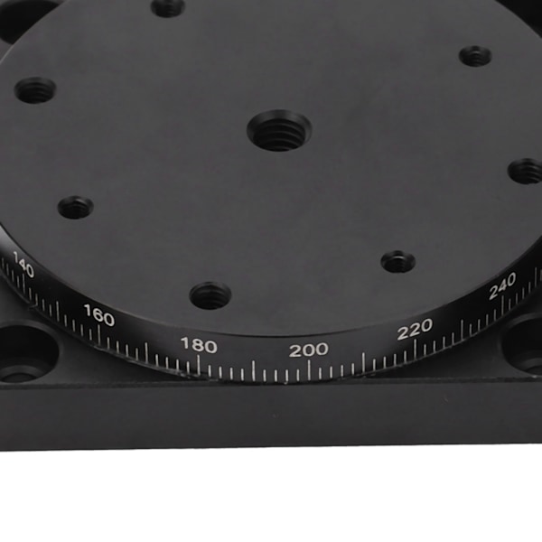 Manuaalinen siirtopöytä R-akselit pyörivät lineaariset vaiheet 360° liukuva pöytä 60mm RS60‑L