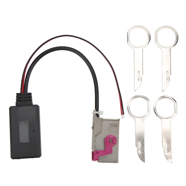 32-polet Bluetooth AUX IN Adapter Audiokabel Udskiftning til A8 TT R8 A3 A4 RNSE Navigation