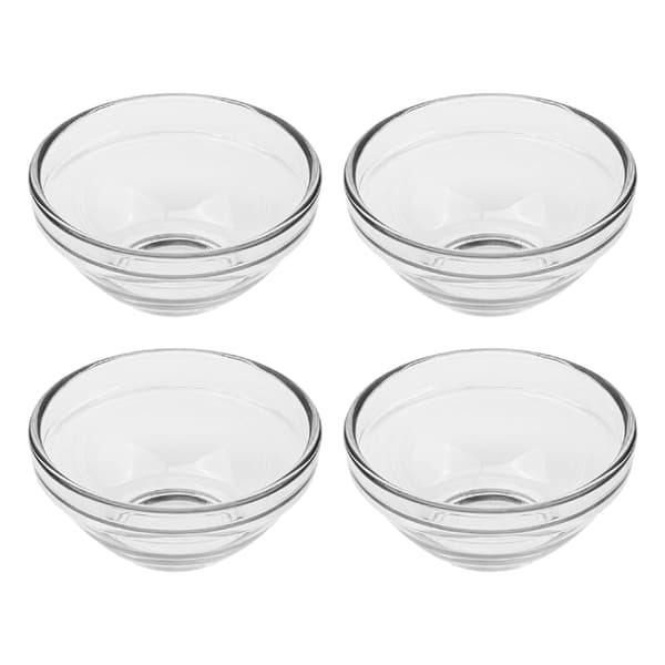 2 tums mini glasskål, köksväsentlig, 4 st
