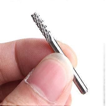 10 stk. 1/8'' 0,8-3,175 mm Bor Bits Graveringskutter Rotary PCB CNC Endefresersett