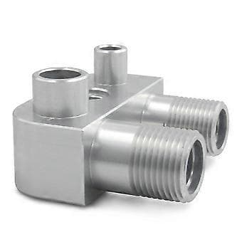 Til LSX LS3 Motor Swap Konvertering A/C Linje Kompressor Adapter Fitting, AC Kompressor Aluminium Adapt