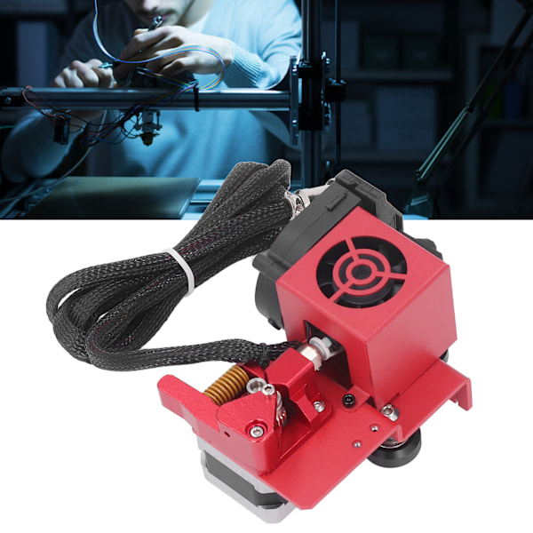 Dubbelväxlad skrivar-extruder Direkt driven extruder 3D-skrivaruppgradering med 34 stegmotor 12V