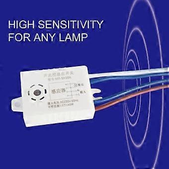 MRSK50A Smartbrytermodul for hjemmeforbedring 220V Detektor Lyd Stemmesensor Intelligent