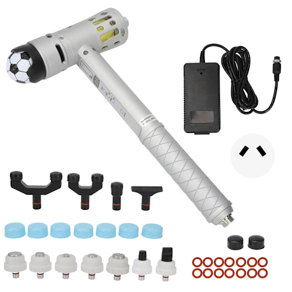 Ekstrakorporeal Shockwave Maskine Knoglesætning 9 Gear Dyb Massagemaskine Punkt Stimuleringsinstrument 100‑240V AU Stik
