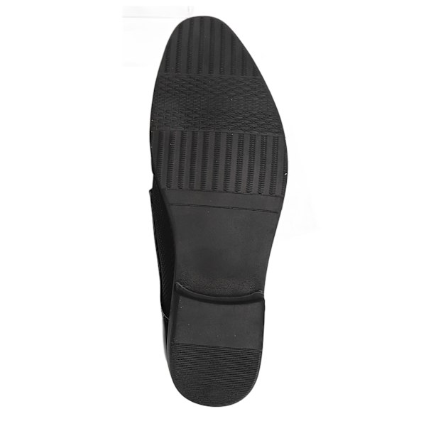 Formella Business-skor Snörning Fritid PU Läder Herr Casual Dress Skor för Vardagslivet Svart 43
