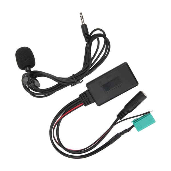 Mikrofonadapter Ekstra Lydkabel Plug and Play Erstatning for Clio/Espace/Kangoo/Megane