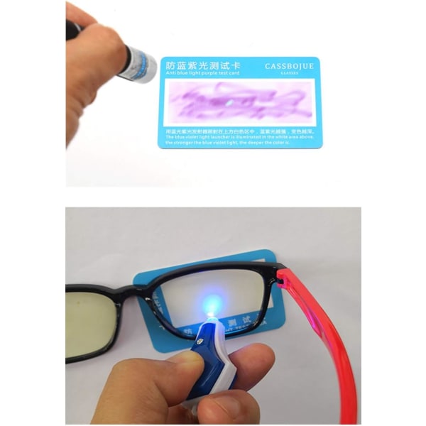 Anti-blått lys-briller for barn datamaskinbriller, UV-beskyttelse