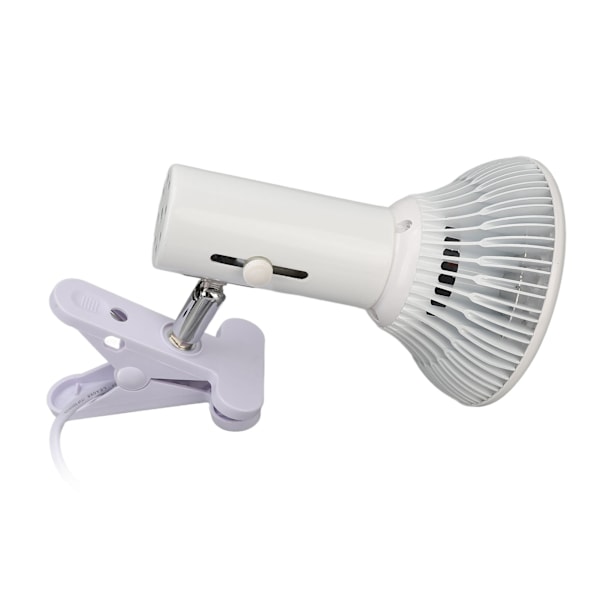 UV-Svartljus 18st Ljuschips Rund Form Hudbränna UV-lampa med Fäste 110‑240V Vit EU-kontakt