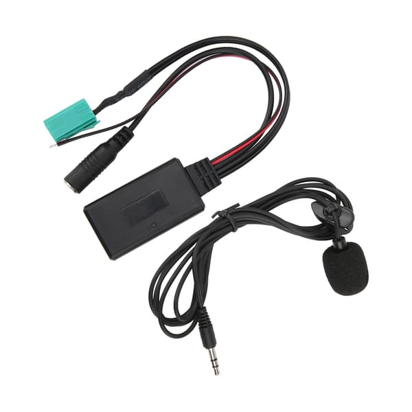 Mikrofonadapter Ekstra Lydkabel Plug and Play Erstatning for Clio/Espace/Kangoo/Megane