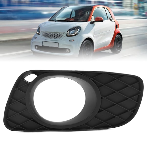 Frontfanger tåkelysram Bilramme tåkelysmontering Erstatning for Smart Fortwo Venstre 4518260118C22A, A4518260118