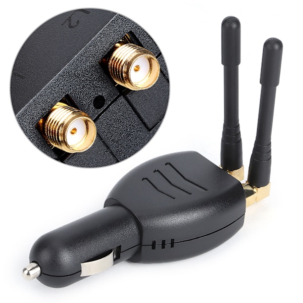 DC12V Universell GPS BDS Signalblokker 2 Bånd Antenne Antisporing Forfølgelsesbeskyttelse
