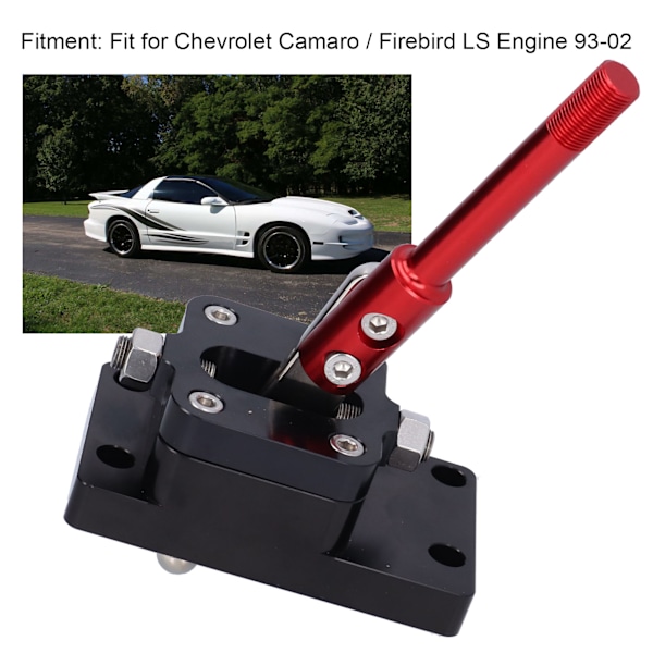 Kortskift Gearstang Billet Bil Modificering Passer til Chevrolet Camaro / Firebird LS Motor 93‑02Rød
