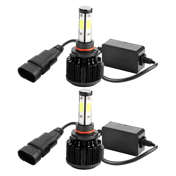 2 stk. Energibesparende X6-COB Bil LED Forlygter Hovedlampe Pærer 9005 Biltilbehør
