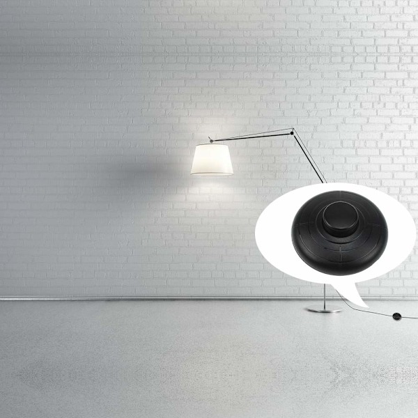 Enkel DIY-installation Fotbrytare, Rund Design för Golvlampa På/Av-kontroll, Stöder 2A Effekt och 12V-250V Spänning, Svart Matt Yta med