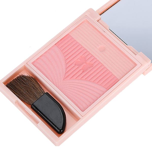 3-färgad ansiktsmakeup Rouge Långvarig Ansiktsfärg Kosmetika 7.2g 02#