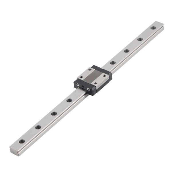 Linjärstyrningsskena med kullager, stål, glidblock, rörelsebana, verktyg, 12 mm för CNC-maskin MGN12250mm