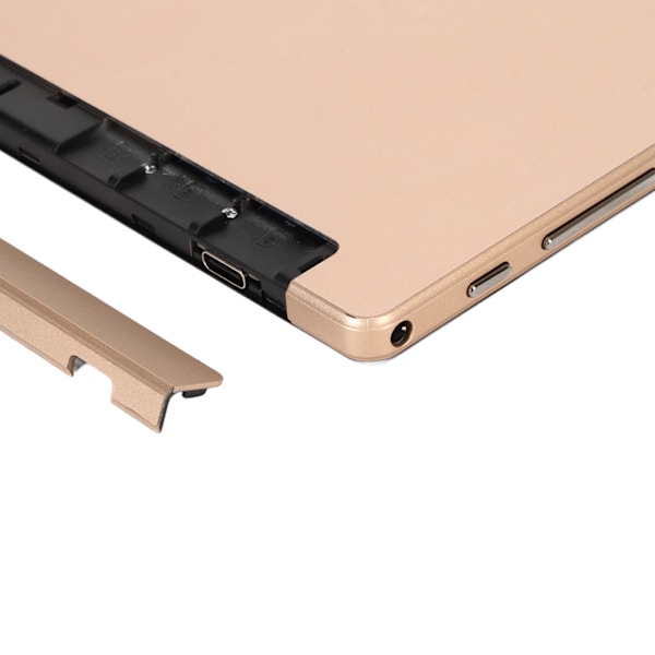 10,1 tums surfplatta för Android 10 6GB 128GB 8-kärnig CPU 5G WiFi-stöd 4G-nätverk 8MP fram 16MP bakre FHD-surfplatta EU-kontakt 100‑240V EU-kontakt Guld