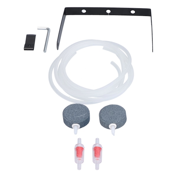 Solcellsdriven Syretillsats Vatten Syre Lågbrus Luftpump Dammluftare AP008 3.5W 3.0‑4.25V