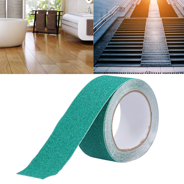 Antislip Tape Udendørs Høj Friktion Trækkraft Sikkerhed Slibende Klæbebånd 5 Meter Lang Grøn
