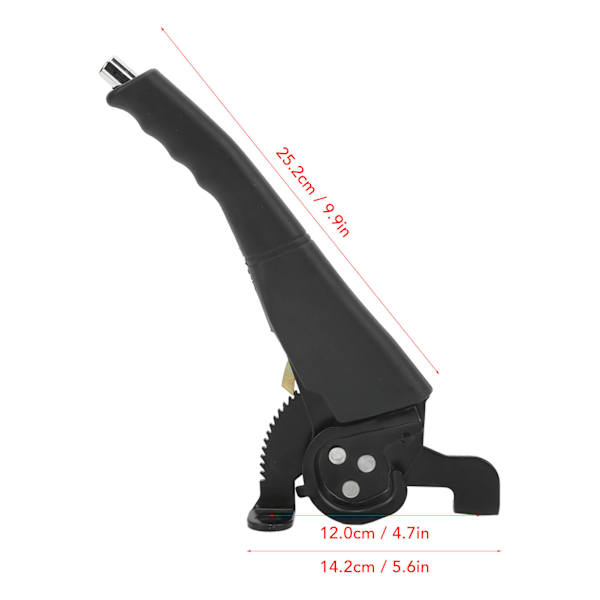 Håndbremsegreb Gummibelægning Ergonomisk Anti-Slip Gear til Gokarts ATV'er Landbrugsbiler