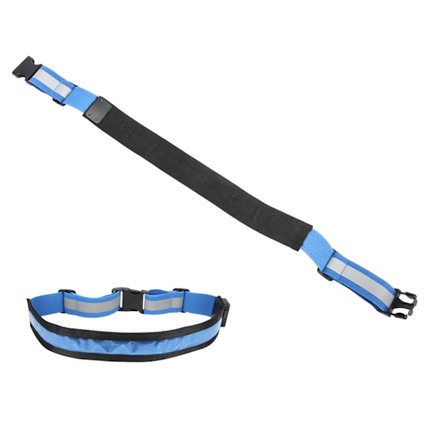 LED Reflexband Självlysande Varningslampa Säkerhet USB-laddning för Utomhuslöpning