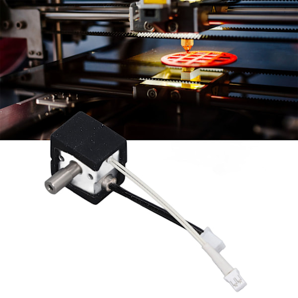 Extruder Hotend Värmeblock Set Mässingsmunstycke 3D-skrivare Monterad Extruder Hotend Kit för CREALITY Ender 3V3 SE
