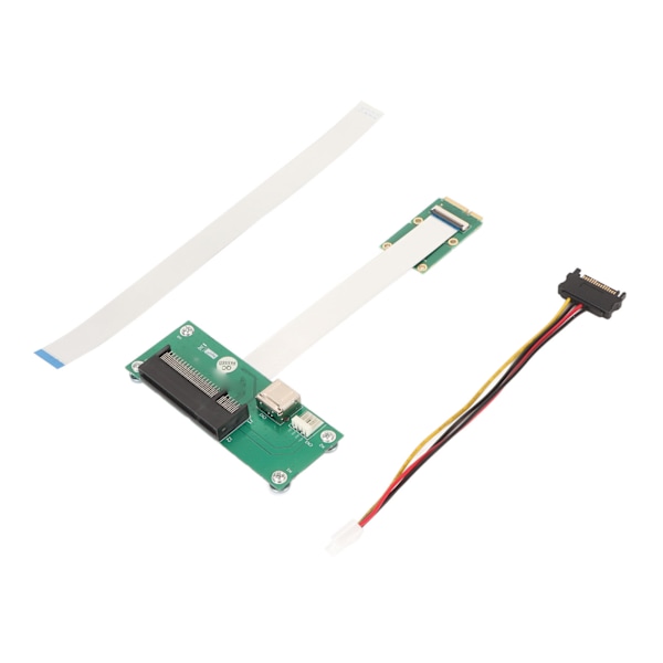 Mini PCIE till PCIE Express 8X Förlängningssladd USB Riser-kort med Magnetisk Pad Höghastighets FPC-kabel Horisontell Montering