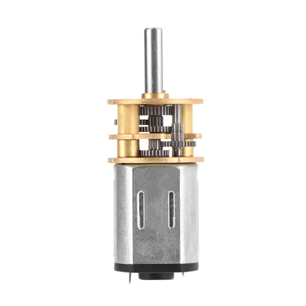 DC6V / 12V GA13N20 Växellådsmotor Elektrisk Växellådsmotor för Bilmodell/Robot/DIY (12V 60RPM)