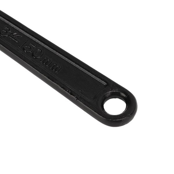 Säädettävä avain 45 terästä, suurempi karhennus, ripustusreikä, ammattilaisille, kotiin ja teollisuudelle, 6 tuumaa/150 mm