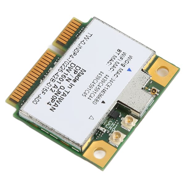 Højhastighedsforbindelse Wi-Fi-kort, internt netværksadapterkort med dobbeltbånd og Bluetooth 4.0, Mini PCI-E-interface der understøtter trådløs-ac, lav