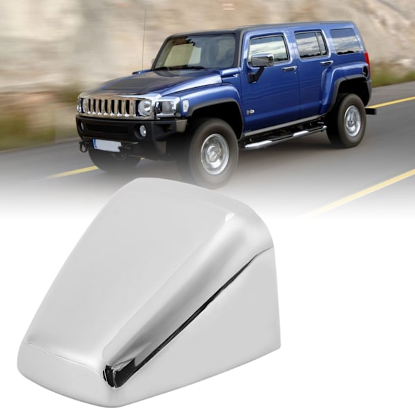 Kromdørhåndtakdeksler Glansoverflate Belegg Dørhåndtakdeksler Erstatning for Hummer H3 2006‑2010