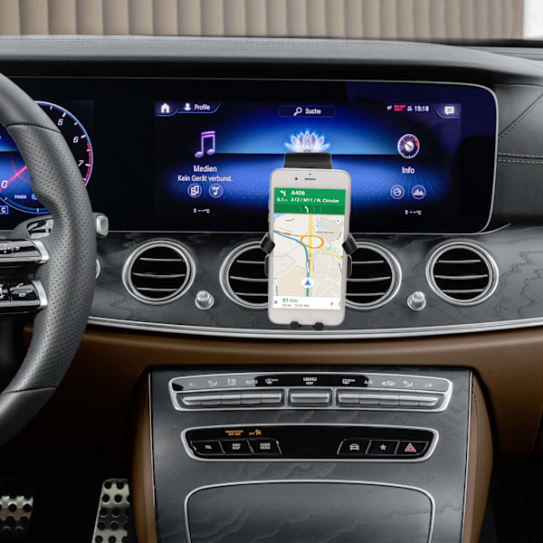 Biltelefonhållare 360° Justerbar Instrumentbräda Mount Stativ Gravitetsdesign Ersättning för Benz E-klass/GLS 2016‑2021