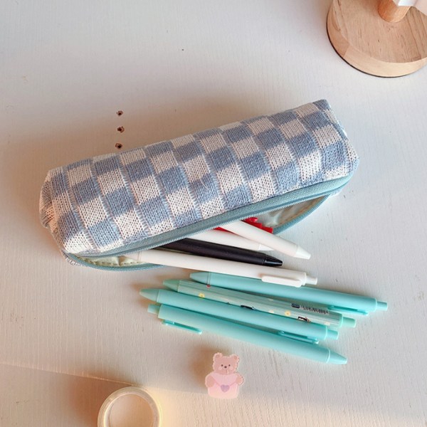 2 stykker blyantveske Skrivesaker Oppbevaringsveske Makeup Bag