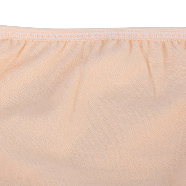 3-pack Graviditetsunderkläder med låg midja, Mammaunderkläder, Maglyft, Bomullsunderbyxor, Trosor (RosaNakenGul XXL)