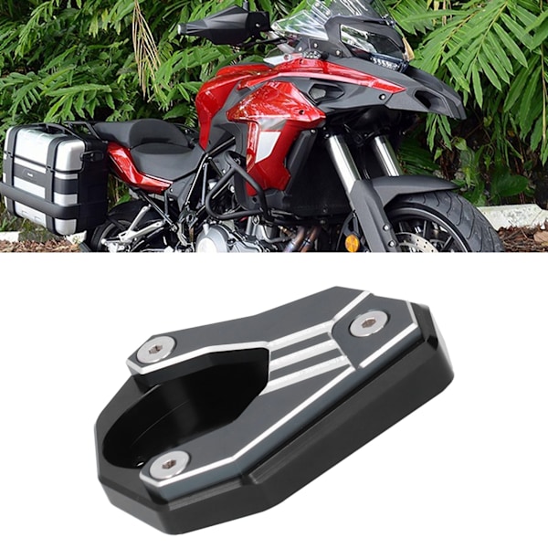 Motorsykkel Forlengelsesplate Støttefot Stativ Passer for KAWASAKI NINJA400 Z400 2018‑2020