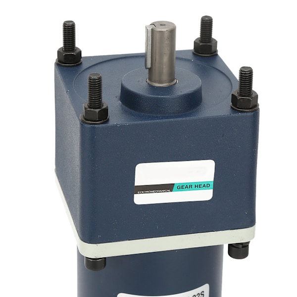 12V 300W Hög Vridmoment Permanentmagnet DC Växelmotor med Metallväxel 15mm Axel (100RPM)