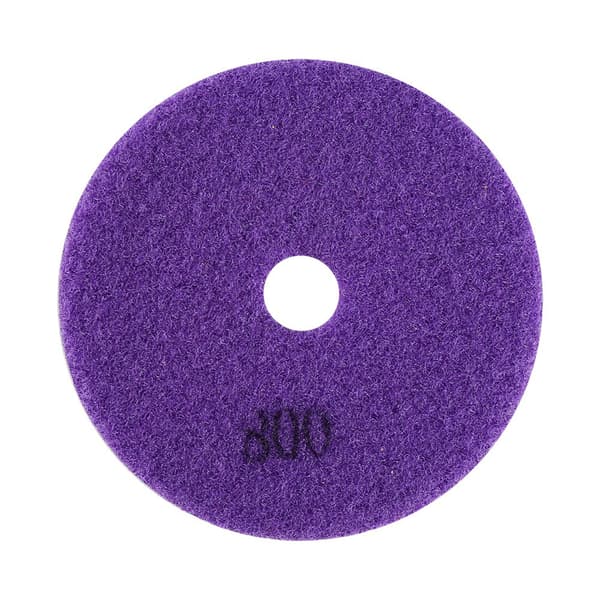 100mm 4\" Våd Diamantslibepude til Granit Marmor Sten (Kornstørrelse 800)