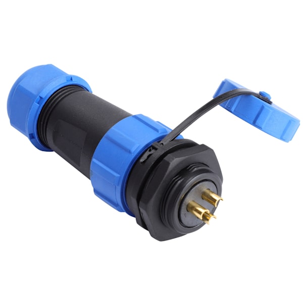 IP68 SP21 3-polet Vanntett Plast Flyplugg Sokkelkontakt (3-polet)