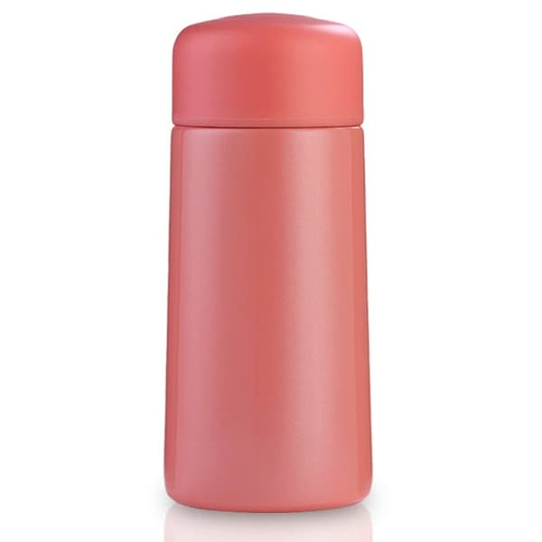 Praktisk 100 Mini Liten Söt Termos Bärbar Damkopp Bärbar Liten Isolering Vattenkopp red 150ML