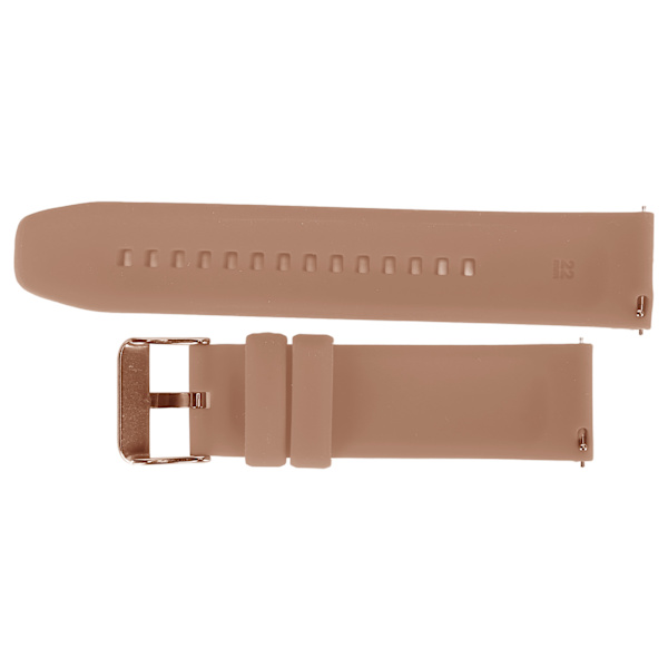 Silikonarmband Professionell Mjuk Snabbkoppling Smartwatch Rem Ersättningstillbehör Passar för Amazfit GTR 4 Brun