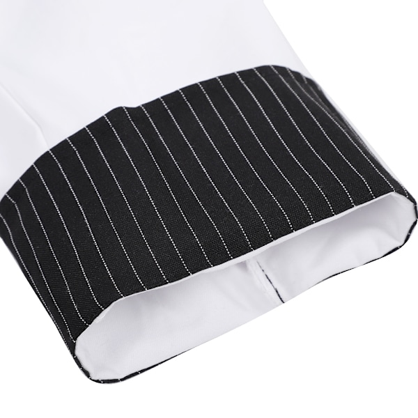Korean Style Kokin Takki Pitkähihainen Kokin Takki Miehille ja Naisille (XXXL)