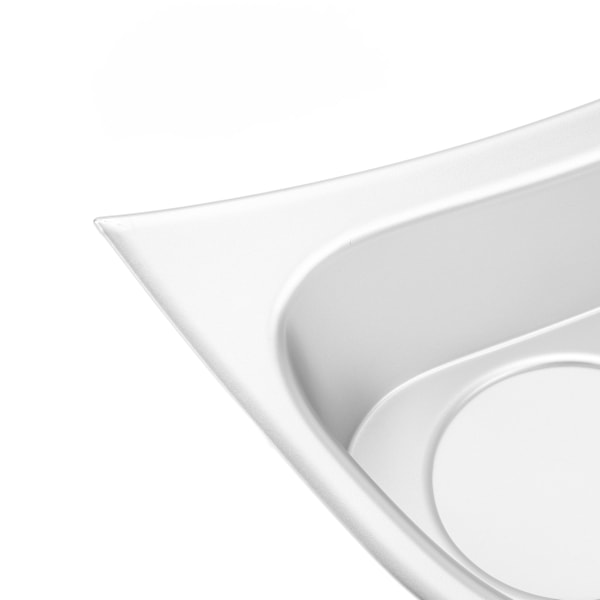 Dekseltrim for koppholder foran, matt forniklet, sterk beskyttelse, stilig vannkobberholderramme, erstatning for Benz Vito W447