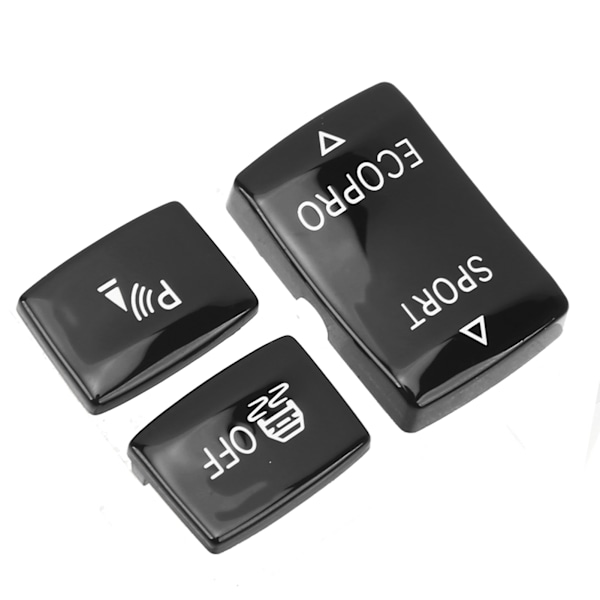 3 stk Gear Knapsæt 6131 9252 912‑1 ESP Antislip Switch Sport Knappen Radar Sensor Nøgleudskiftning til F20 F21 F22 F23 Sort