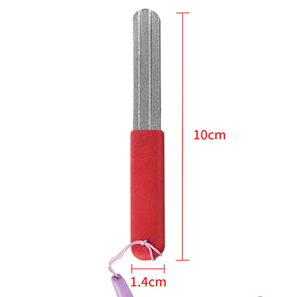 Fiskekroksslipare, Portabel Mini Design, Kompakt Struktur, Diamant Fiskekroksfil, Utomhusverktyg