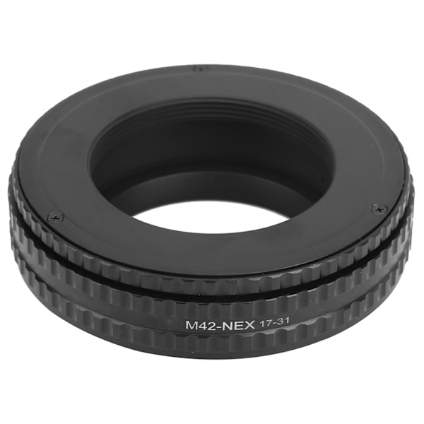 NEWYI M42‑NEX 17‑31mm Fokuseringsrør Adapterring for M42-objektiv til NEX-kamera